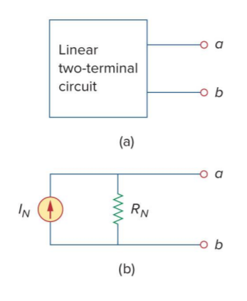 Machine generated alternative text:
Linear 
two-terminal 
circuit 
(a) 
(b) 