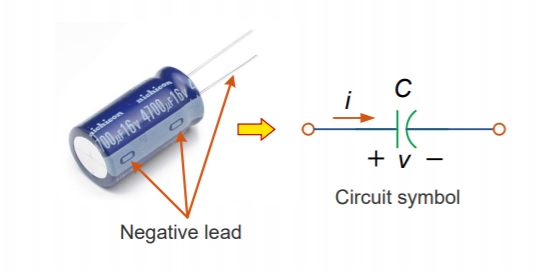 Machine generated alternative text:
Circuit symbol
Negative lead