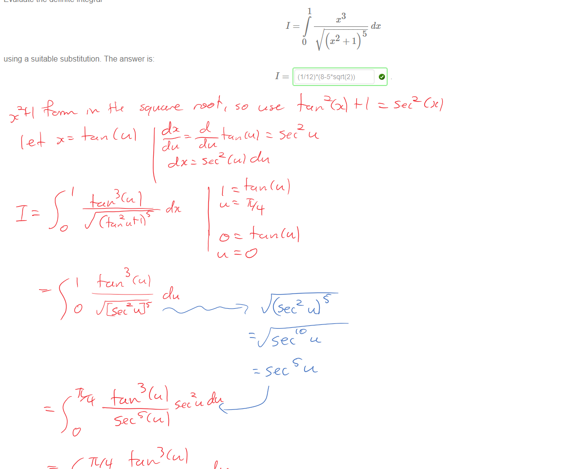 Untitled picture.png Machine generated alternative text:
Evaluate the definite integral 
using a suitable substitution. The answer is: 
Ink Drawings
Ink Drawings
Ink Drawings
Ink Drawings
Ink Drawings
Ink Drawings
Ink Drawings
Ink Drawings
Ink Drawings
Ink Drawings
Ink Drawings
Ink Drawings
￼￼￼￼
￼
￼
￼
￼
￼
￼
￼
￼
￼￼￼￼￼￼￼￼￼
￼￼￼￼
￼￼￼
￼
￼￼￼
￼￼￼
￼￼￼￼￼
￼
￼
￼
￼
￼
￼￼￼￼￼￼￼￼
￼
￼
￼￼￼￼
￼￼￼￼
￼￼￼￼￼￼￼￼￼￼￼￼￼￼￼￼￼￼￼￼￼￼￼￼￼￼￼￼
￼
￼
