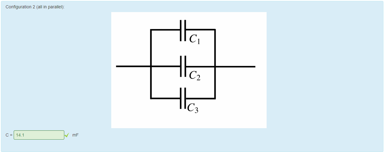 Machine generated alternative text:
Configuration 2 (all in parallel): 
14.1 
mF 